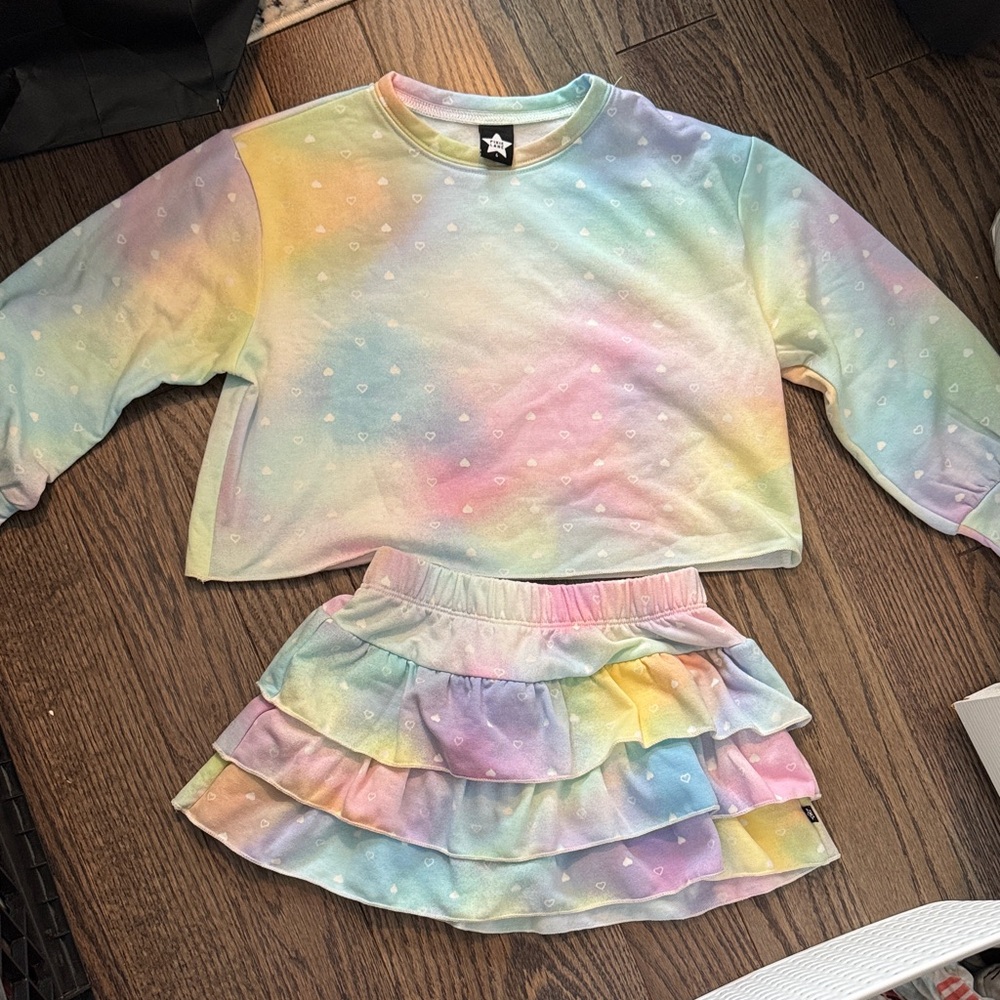 Kids Pastel Rainbow Matching Set